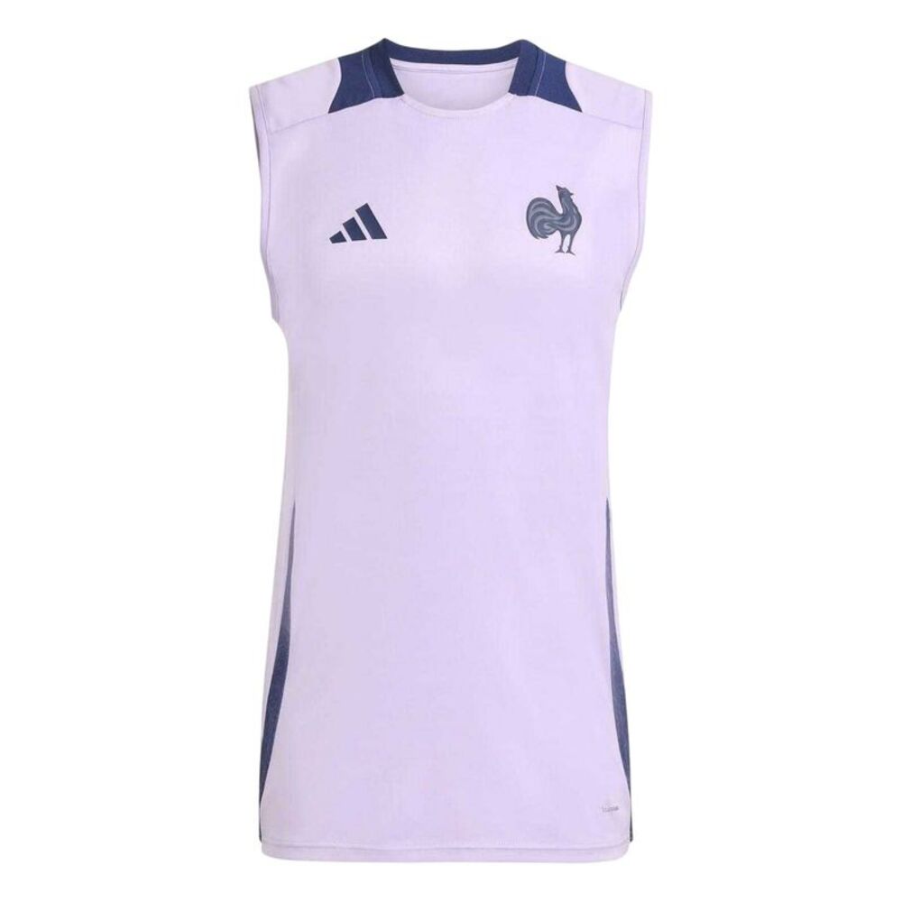 France Mens World Cup 2025 Adidas Rugby Tank Top / Plum Purple